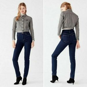 Urban Outfitters BDG Girlfriend High Rise Denim Jeans Dark Wash Women's Size 24